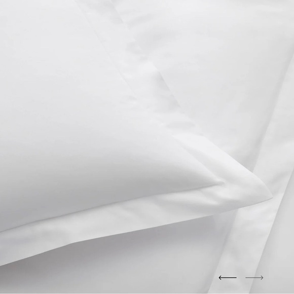 Boll and Branch Luxury White Bedding Set - Picture 3 of 3